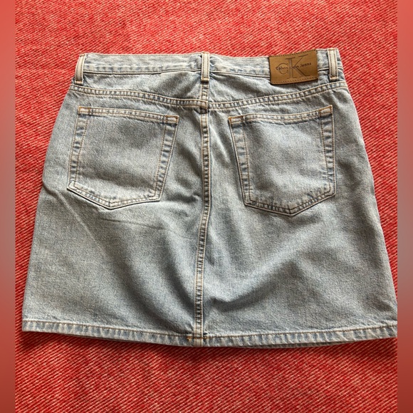 Vintage Calvin Klein Jeans Denim Skirt - Picture 2 of 3